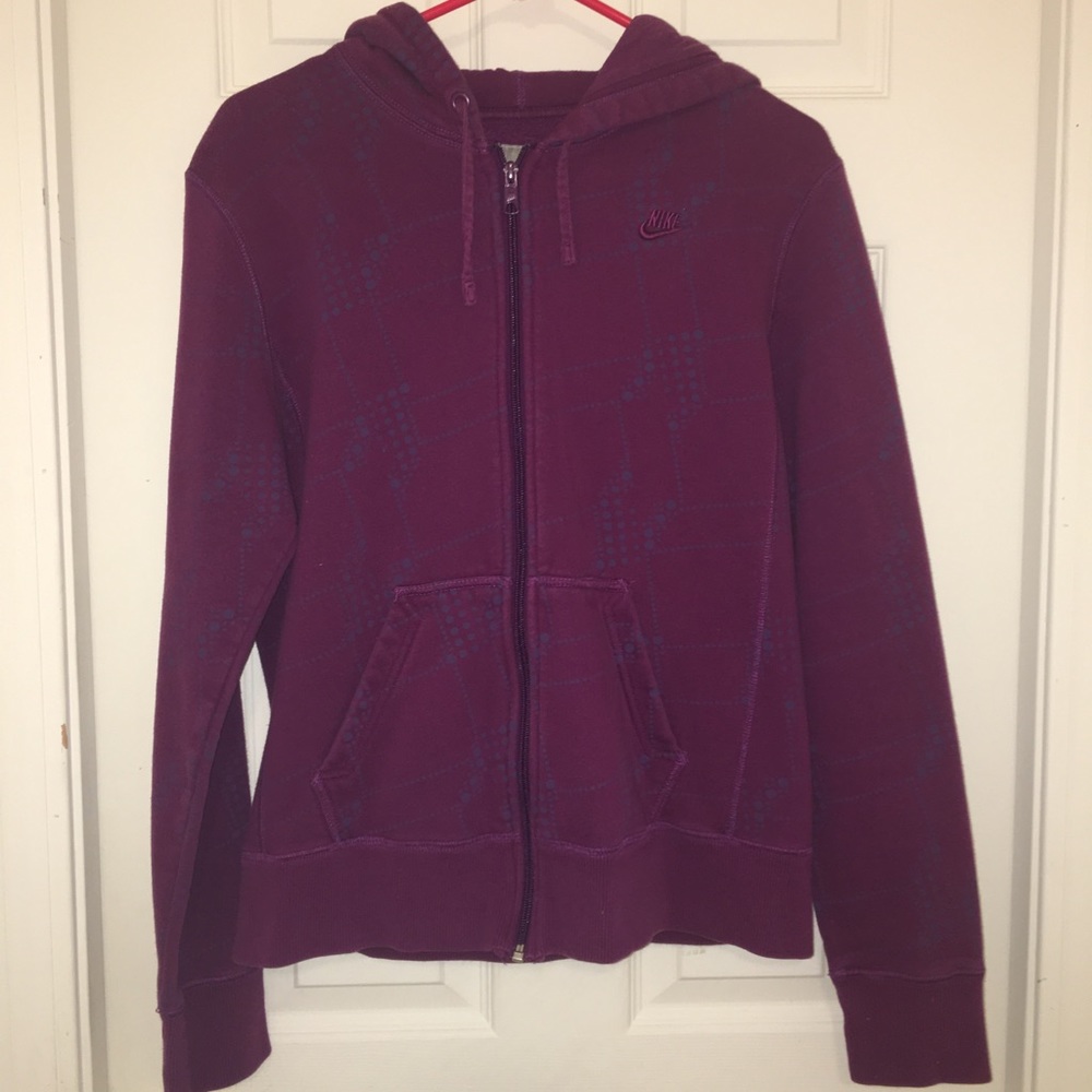 Nike zip up sweatshirt!